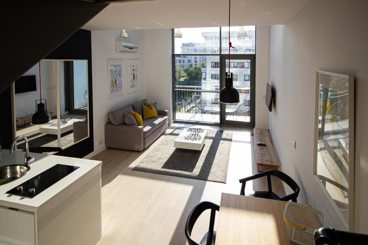 Qbik Loft Modern Apartment Varşovia Exterior foto