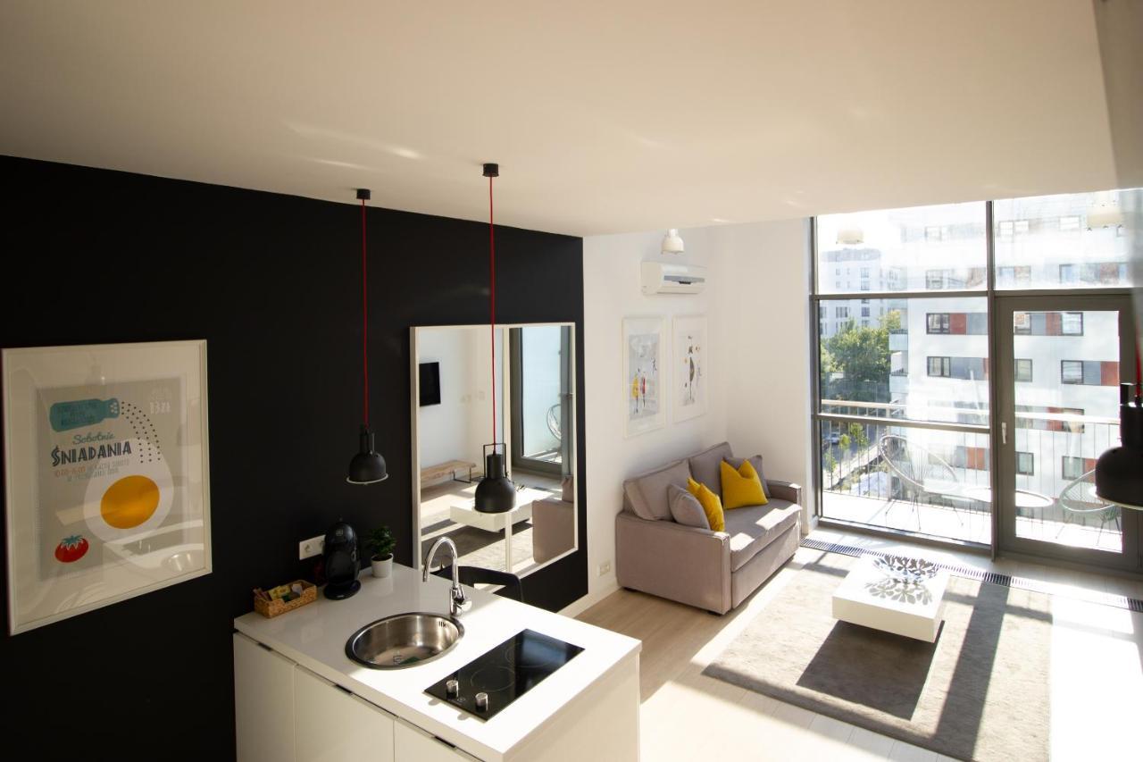 Qbik Loft Modern Apartment Varşovia Exterior foto